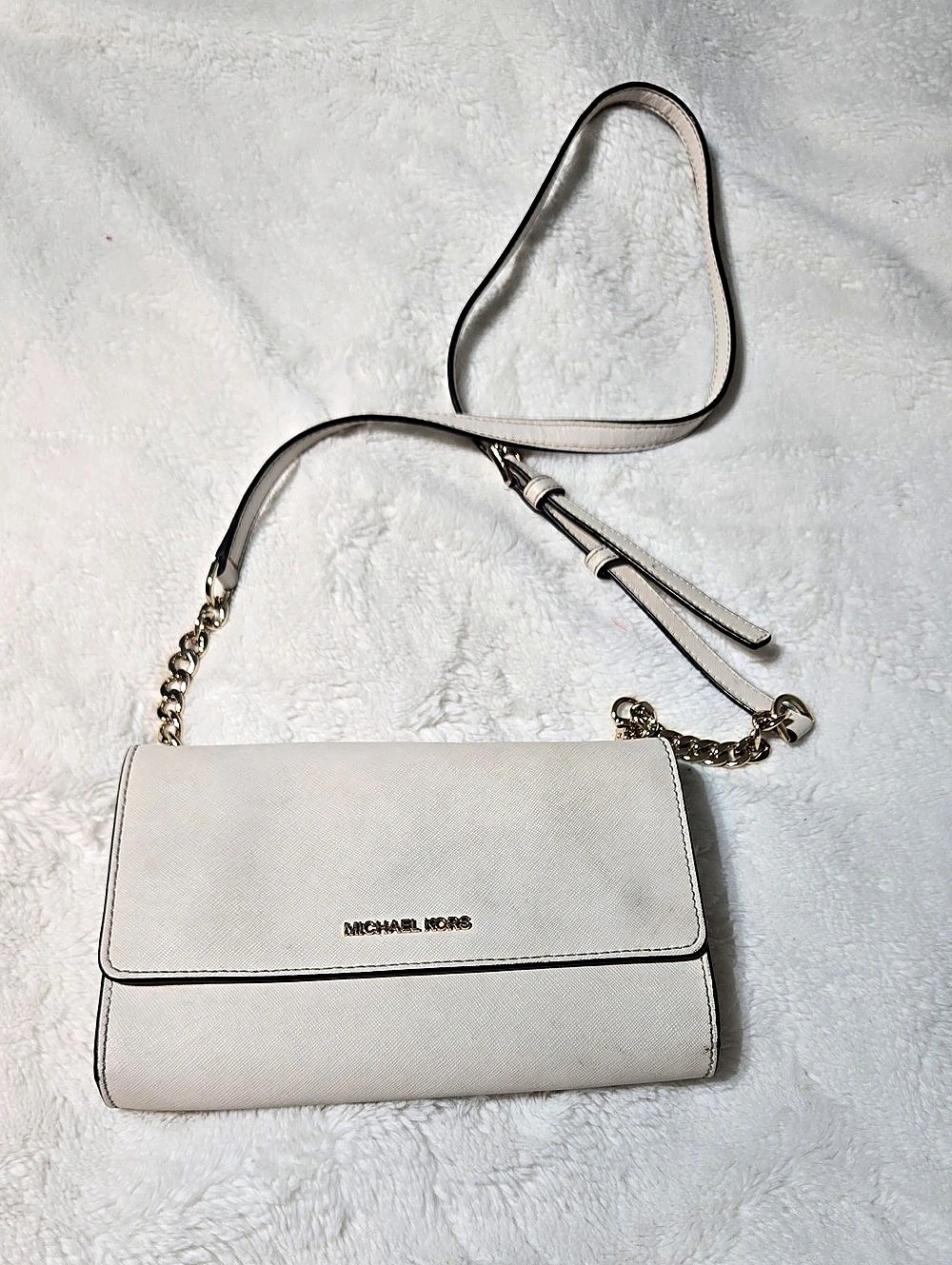 Michael Kors Greenwich Small Saffiano Leather Convertible Crossbody Bag